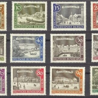 Deutschland, Berlin, Historische Ansichten 1962, postfrischer Satz!